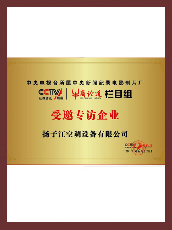 中央電視臺(tái)受邀專訪企業(yè)