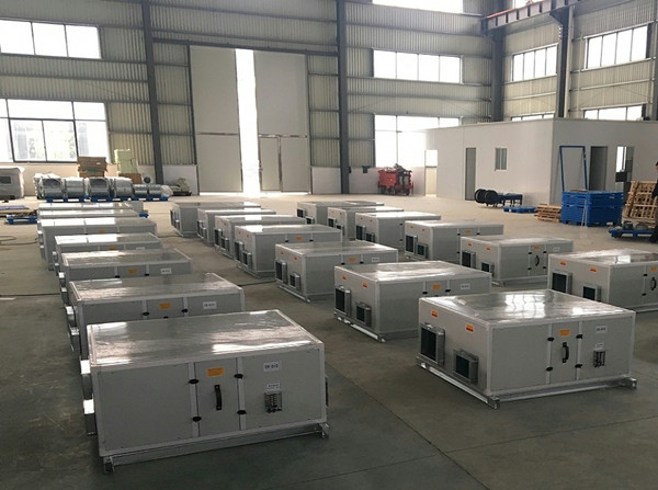 新風換氣機生產(chǎn)現(xiàn)場